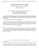 CARACTERIZACION DE UN DIODO