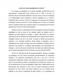 ¿Cuál es el nuevo paradigma de la ciencia?