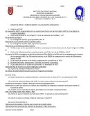 CONTESTE BREVE Y CORRECTAMENTE LAS SIGUIENTES PREGUNTAS