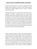 REGULACIÓN CON EMPRESA MODELO EFICIENTE