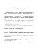 Dime como evaluas y te dire que tipo de profesional y persona eres