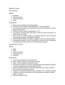 Cuales son los Métodos de prueba