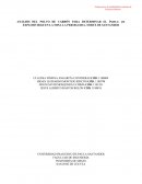 Anteproyecto de Factibilidad Economica de Proyectos Mineros