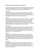 Desarrollo cualitativo del proceso de investigación