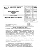 LABORATORIO DE QUÍMICA GENERAL I