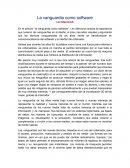 Una Reseña sobre la Vanguardia como sofware