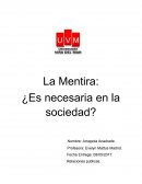 La Mentira: ¿Es necesaria en la sociedad