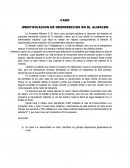 CASO IDENTIFICACION DE DESPERDICIOS EN EL ALMACEN