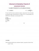 El Solucionario de matematicas financiera II