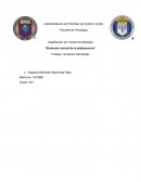 Clasificación de Trastornos Mentales “Síndrome normal de la adolescencia”