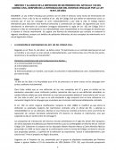 Sentido y alcance del art. 102 CC