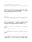 LAS CONCLUSIONES DE HISTORIA DE LA PSICOLOGÍA