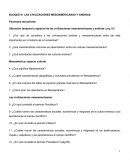 BLOQUE III LAS CIVILIZACIONES MESOAMERICANAS Y ANDINAS