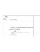 Secuencia turno mañana