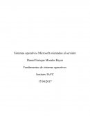 Sistemas operativos Microsoft orientados al servidor