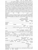 Resumen de la Escritura publica