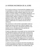 El Ensayo sobre Una verdad incomoda