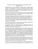 LA PEREZA EL PECADO CON EL QUE TODOS NOS HEMOS SENTIDO IDENTIFICADOS