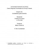 Glosario De: Contabilidad gubernamenta