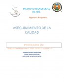 Ingeniería Bioquímica. ASEGURAMIENTO DE LA CALIDAD