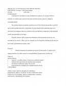 PROYECTO: LA NATURALEZA CON OJOS DE ARTISTA