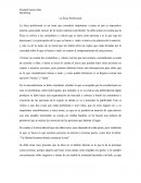 El Ensayo sobre la etica profesional en la mercadotecnia