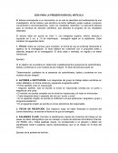 Pasos para elaborar un buen trabajo de investigacion