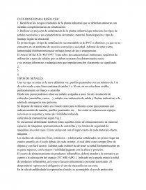 RIESGOS RESIDUALES Y SEÑALIZACION. Página 1
