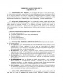 Cuales son los Derechos administrativos