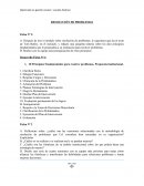 RESOLUCIÓN DE PROBLEMAS Ficha Nª 1: