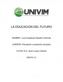 TEMA DE LA EDUCACION DEL FUTURO