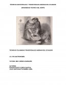 Tecnicas tradicionales de cocina del ecuador