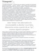 Nota 64... Hacia el Bicentenario... repensando el recorte.... “Los Medios de Transporte”