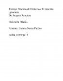 Trabajo Practico de Didáctica :El maestro ignorante