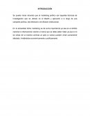 En que consiste el Marketing Politico