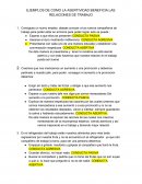 EJEMPLOS DE COMO LA ASERTIVIDAD BENEFICIA LAS RELACIONES DE TRABAJO