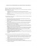 PROYECTO DE INTERVENCIÓN DEL ASESOR TÉCNICO PEDAGÓGICO
