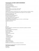 Transcripción de CASO CLINICO EXODONCIA