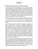 Reforma educativa, privatización de la educación y resistencia