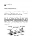 Resumen: Hertz, ondas electromagnéticas.