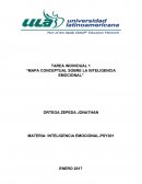 TAREA INDIVIDUAL 1 “MAPA CONCEPTUAL SOBRE LA INTELIGENCIA EMOCIONAL”