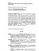 Demanda de fijación de cuota alimentaria