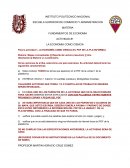 Actividad fundamentos de economia - la economia como ciencia