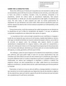 Saber ver la arquitectura. Bruno Zevi