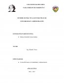 INFORME DE PRACTICAS ESTUDIANTILES DE CONTABILIDAD Y ADMINISTRACIÓN