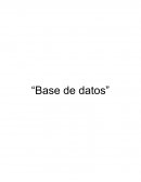 Ejemplo de Base de datos