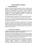 Características del tratado México-Uruguay