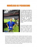 MONÓLOGO DE PERIODISMO