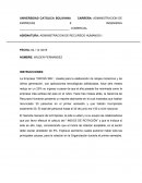 Administracion de Recursos Humanos. Empresa “Cross SRL”