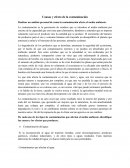 Causas y efectos de la contaminacion